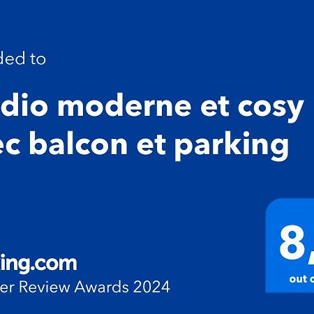 Studio Moderne Et Cosy Avec Balcon Et Parking Lägenhet Périgueux Exteriör bild